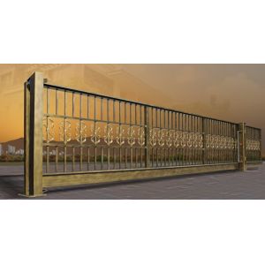 Wholesale Residential Trackless Cantilever Gate , Light Weight Automatic Sliding Gate from china suppliers