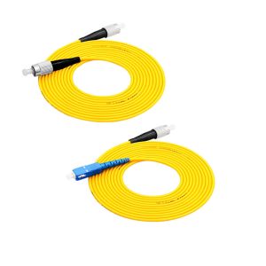 Wholesale Durable Simplex Fiber Optic Patch Cord , Single Mode Fiber Patch Cord Sc To Lc from china suppliers