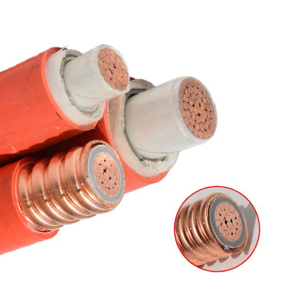 Custom Fire Proof Wire Low Voltage PVC Jacket Bare Copper Mineral Insulated Cable