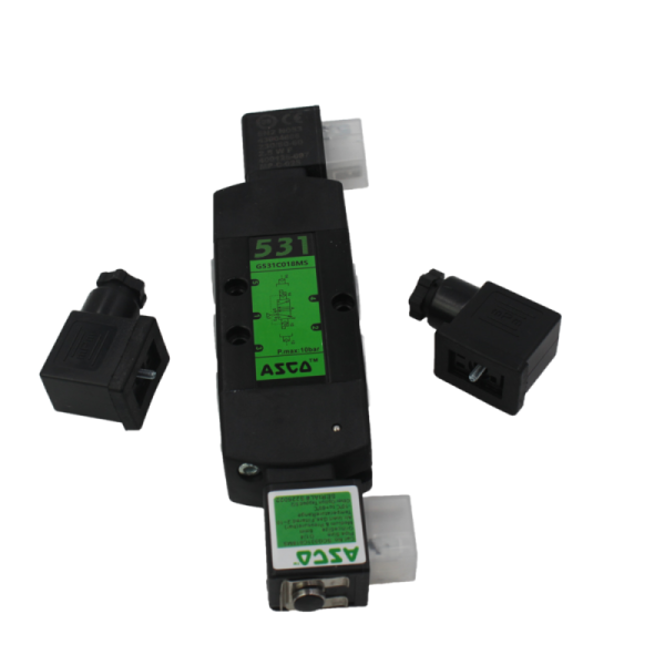 ASCO Solenoid Valve SCG531C018MS Two Position Five Way Dual Electric Control Directional Valve