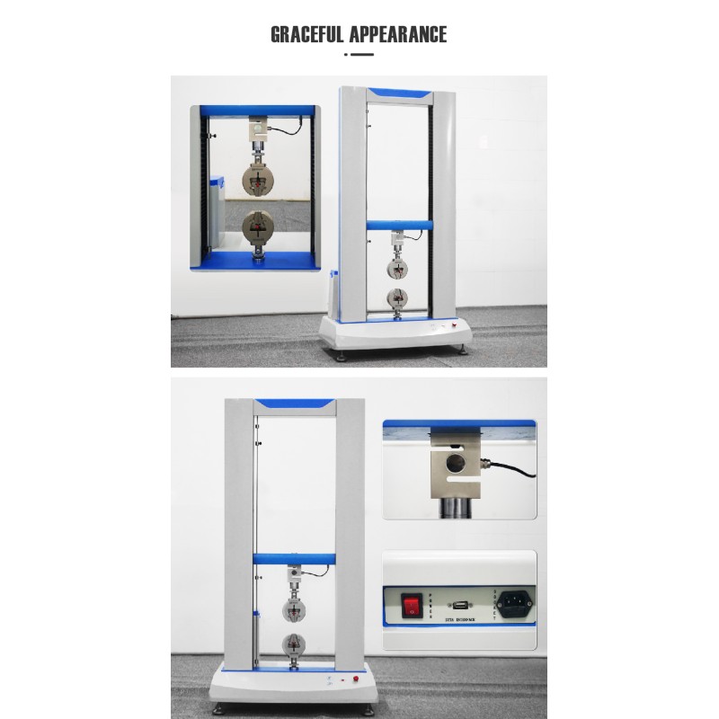 5-2000kg Sensor Digital Display Pulling Force Testing Equipment Pull Tester Tensile Strength Testing Machine for Plastic Rubber