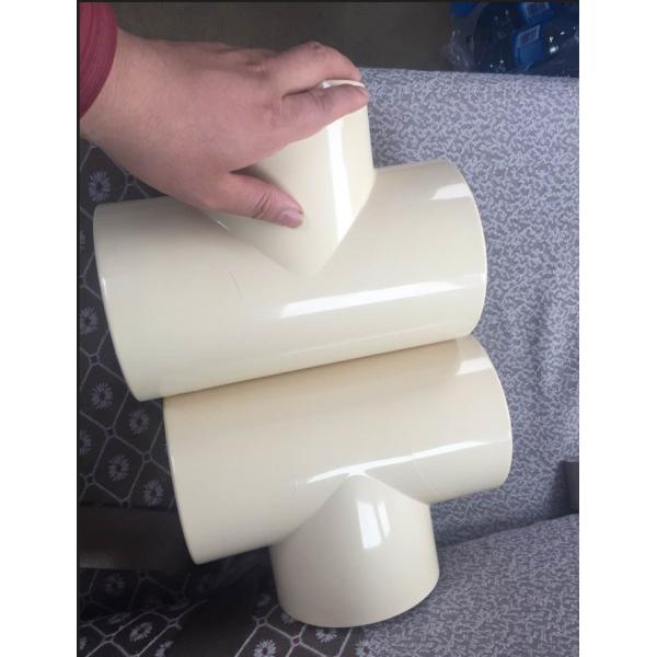 Cable Wire Pipe Fitting UPVC CPVC Compound Granules For Injection Plastic Rigid