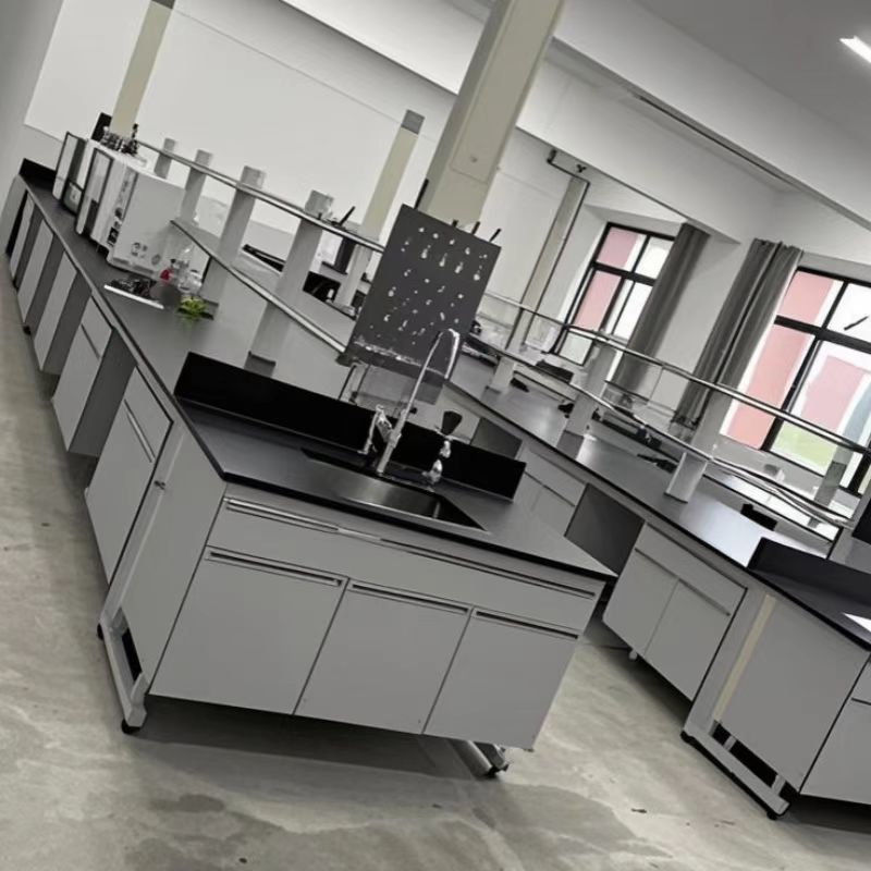 Solid Core Laboratory Table Top Chemical Resistant / Heat Resistant Epoxy Resin Lab Countertops