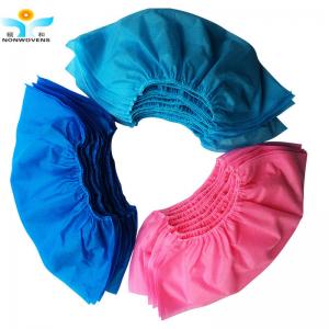 China Fluid Resistant Disposable Shoe Covers PP PE Thick For Food Processing on sale