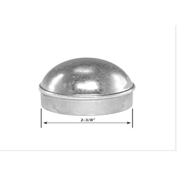 2-3/8" Chain Link Fence Accessories Round Post Cap For Gate Post Corner Post