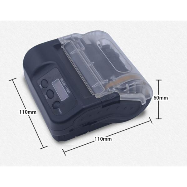 58mm Paper Width Thermal Label Printer 103*57*57mm Dimension For Parking