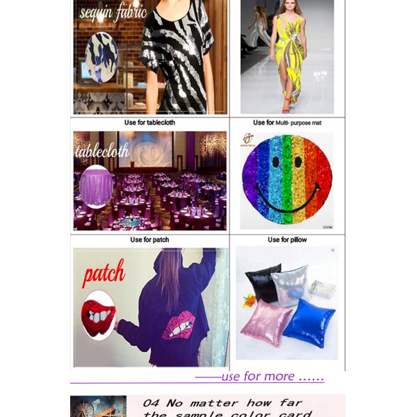 Trendy Stripe Silver Rhombus Sequin Fabric Black