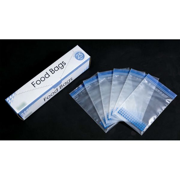 PE Food Grade Biodegradable Double Zip Lock Custom Printed Large Plastic Ziplock For Fruits and VegetablesStorage Waterproof