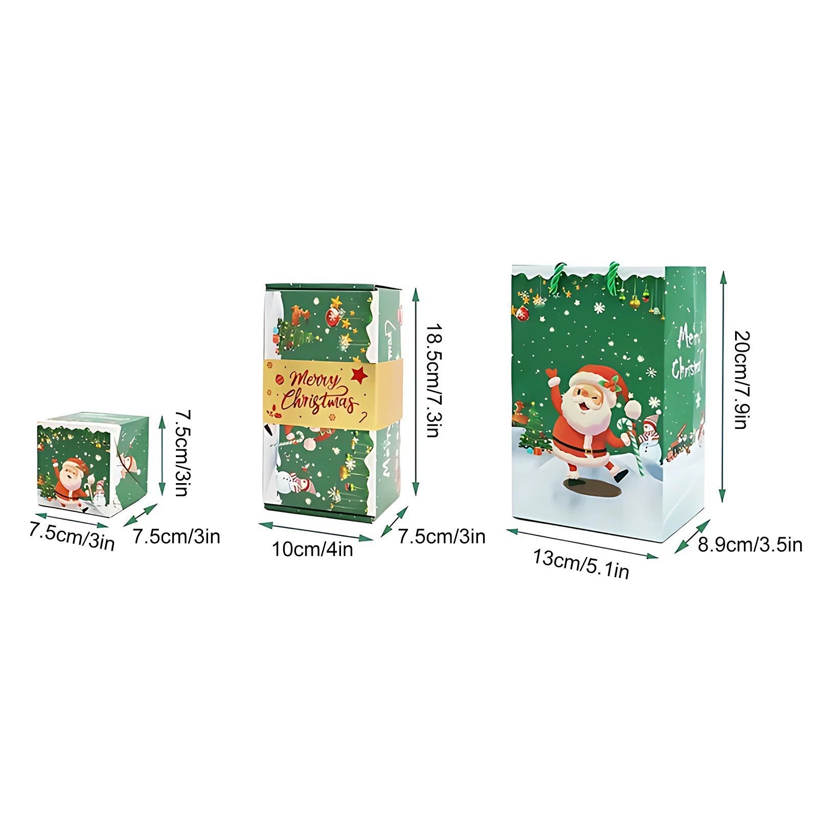 Explosion Bouncing Gift Box Set With Paper Bag For Christmas Packaging