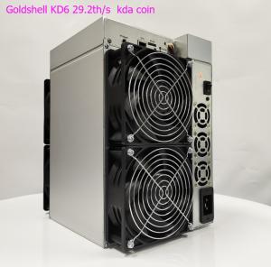 Wholesale goldshell KD6 hashrate 29.2Th/s from Goldshell mining Kadena algorithm for a power consumption of 2630W. from china suppliers
