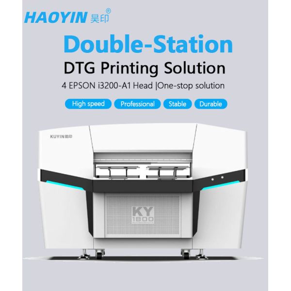 Fast Speed Industrial DTG Apparel Printer For Custom Clothing Brands