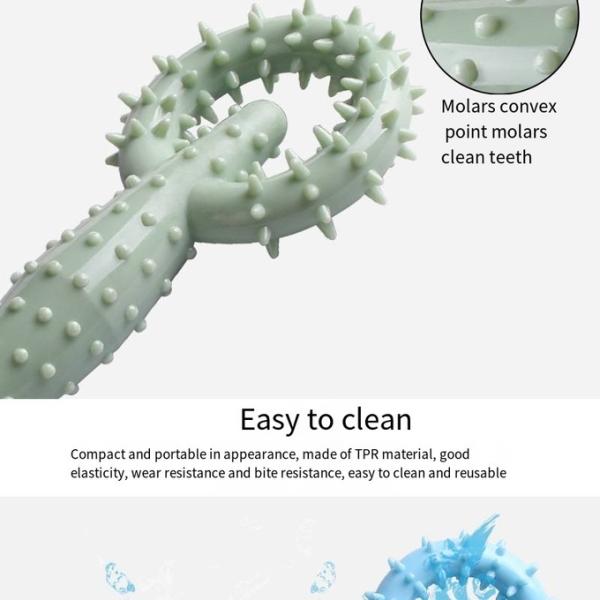 Pet Bite Resistant Pull Tab Chew Toy Teeth Cleaning Durable Dog Toy For Small And Medium Sized Dogs