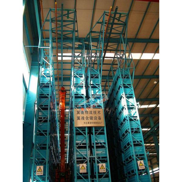 Intelligent Auto Storage And Retrieval System 2 Rows Racking With 1 Aisle