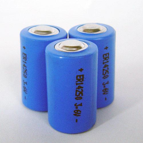 Quality ER14250/Li-ion 14250 3.6V 320mAh Rechargeable battery for camera for sale