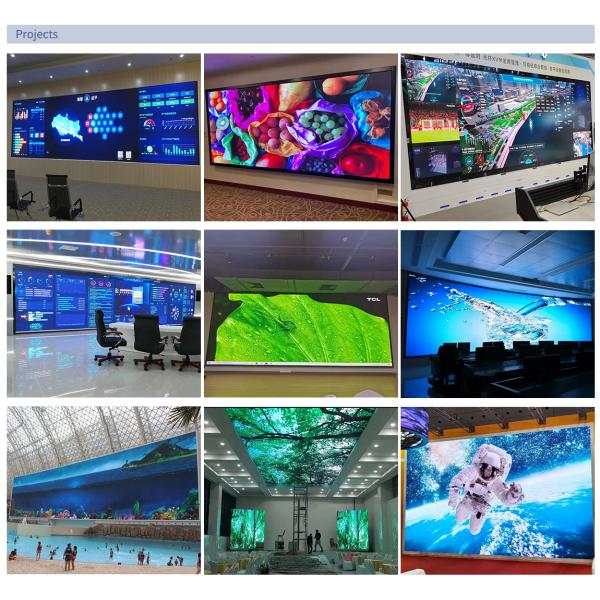 High Resolution P2 LED Panel Stage Background LED Screen Ultra Thin