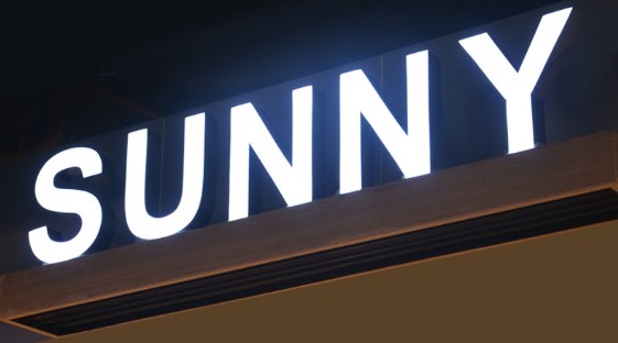 Plastic Logo Cast Luminous Sign Acrylic Sheet Signage Mini Letter For Shop