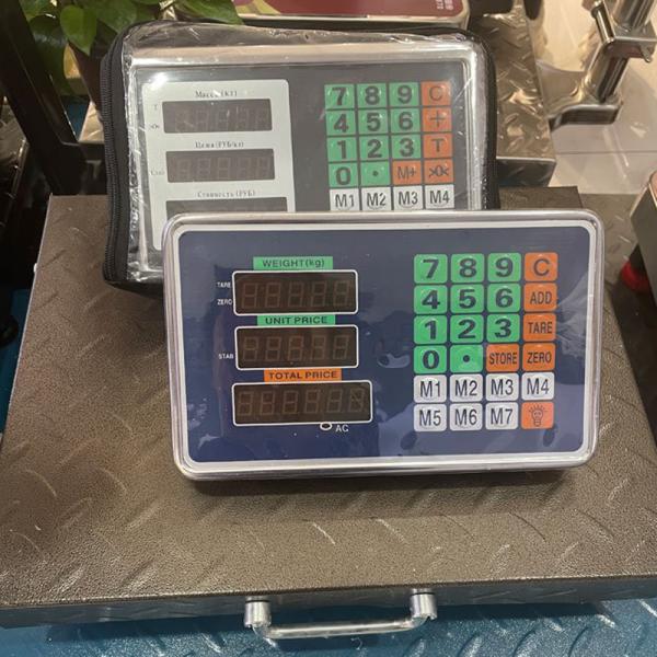Industrial Scale Wireless 200kg to 600kg Bench Scale with LED/LCD Display and Floor Weighing Function