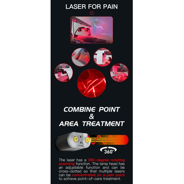 Physiotherapy Device Cold Laser Therapy Glass 3 Medical Pain Relief Machine