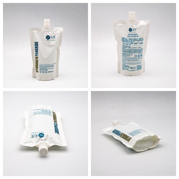 Leak-Proof Spout Pouches For Skincare Products Packaging Featuring Customizable Printing,Materials and Nozzle Sizes.