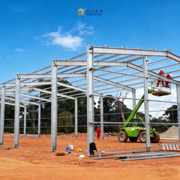 Industrial Light Steel Structure 12m Corrosion Resistant Movable Prefab Homes