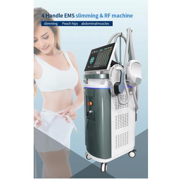 Fat Burning Rf Ems Body Shaper Four Way Four Control Device HI-EMT Machine
