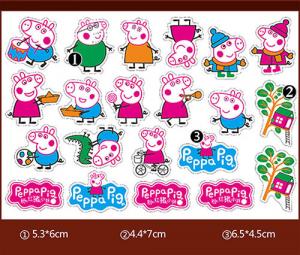 Wholesale Multiple Color Chocolate Transfer Molds / Peppa Pig Chocolate Mold For Children DIY from china suppliers