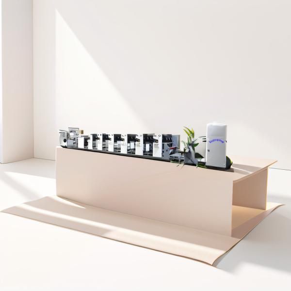 JR series flexographic print machine 40-200g/m2 web printing trademarks, self-adhesive labels, computer forms, bills ect