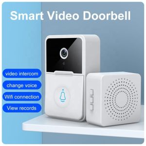 1080P Smart Video Doorbell Camera APP Wireless Take Pictures Support Night