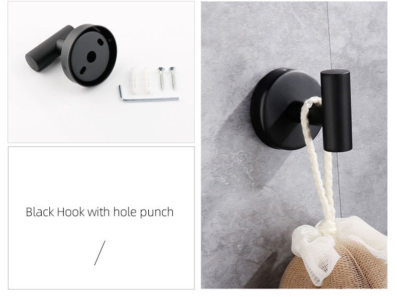 Modern High-Capacity Coat Hooks for Efficient Organization Sleek and Resilient Stainless Steel Design for Hotels and Home Use