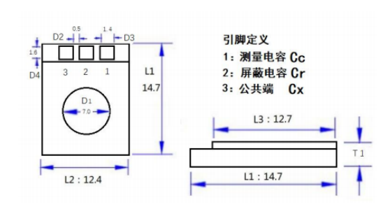 Durable Ceramic Pressure Sensor for Automotive Industry with 0.2-10Mpa Pressure Range and 5-24V Supply Voltage