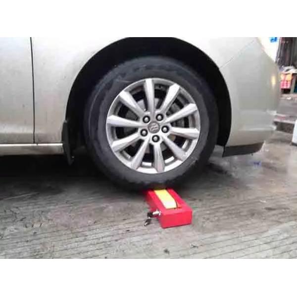 Automatic Car Parking Barriers , Manual Parking Lock High Strength Steel Support OEM