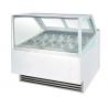 280L Automatic Defrosting Ice Cream Showcase Freezer -24℃ For Supermarket，1200mm Length for sale