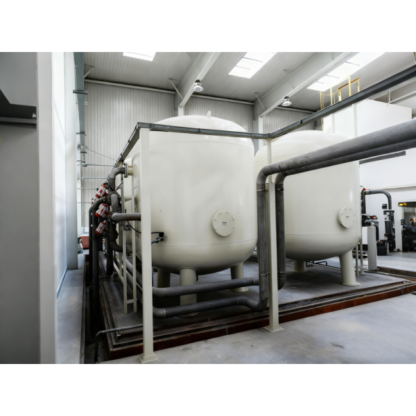 Remote Anthracite Mechanical Filtration System Skid Mounted Circulating Water Filtration