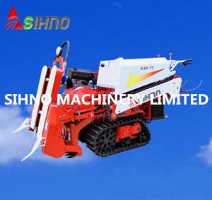 China Farm Machinery Half Feed Mini Rice Wheat Combine Harvester for Sales on sale
