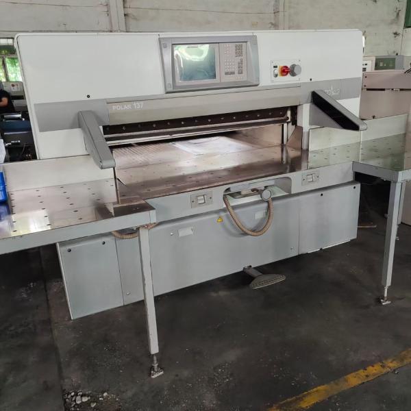 Second Hand Polar 1370 1150 Paper Cutter for Automatic Cutting Excellent Condition
