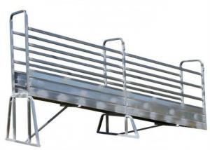 Wholesale Metal Cattle Loading Ramp Double Swing Access Gates Heavy Duty Ladder from china suppliers