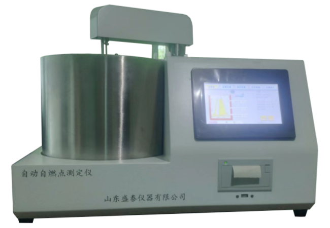 ASTM E659 Automatic Self-Ignition Point Tester RT ~ 800℃ LCD Color Large-Screen Display