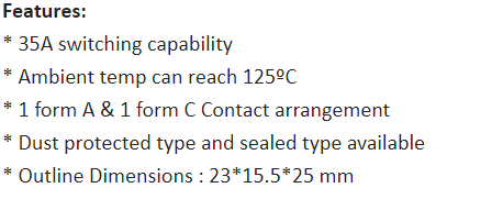 New Energy Relay MAA high load current for Charging Pile, Energy Storage, Electric Vehicle