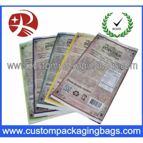 Biodegradable Custom Plastic Food Packaging Bags Printed Any Color