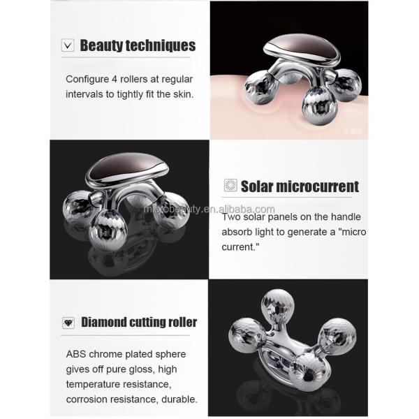 Microcurrent Face And Neck Lifting Massager Handheld Anti Cellulite Slimming Machine