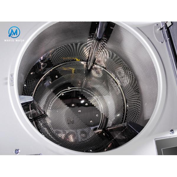 Stack Washer Dryer 15kg 20kg Double Dryer Gas Electric Heating Hotel Laundromat Washing Machines and Drying Machines