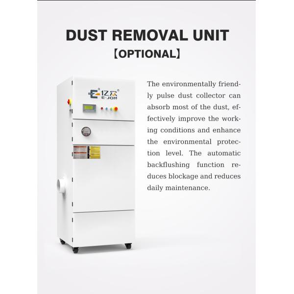 Ejon YZ1000S Workpieces Surface Deburring Polishing Machine with Chamfer Rust Removal