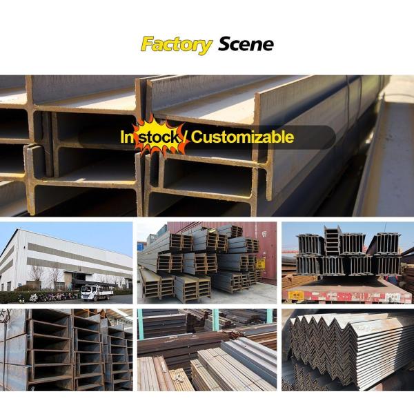 Hot DIP Galvanized H Beam H Structural Steel Beam Made in with Web Thickness 6mm-16mm