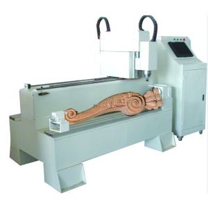 Wholesale Two Head Three Dimensional Carving Flowers CNC 3D Carving from china suppliers