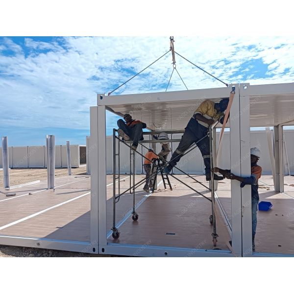 Oil And Gas Onsite Housing Flat Pack Temporary Accommodation OEM