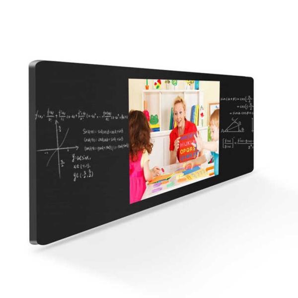 86 Inch Push Pull Digital Blackboard with Infrared 40 Touch Points and Magnetic Function for Education and Training