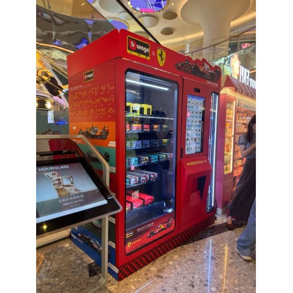 24/7 Unmanned Retail Toy Vending Machine with XY Elevator System and Flexible Capacity for Model Cars and Collectibles