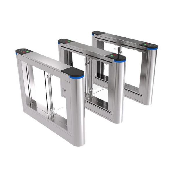 High Speed Pedestrian Turnstile Gate Access Control Face Recognition Terminal