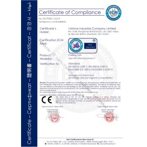 1stshine Industrial Company Limited Certifications