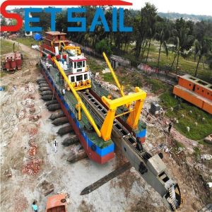 Cummins Diesel Power Type Dredging Ship with Condition and Total Length 17-50